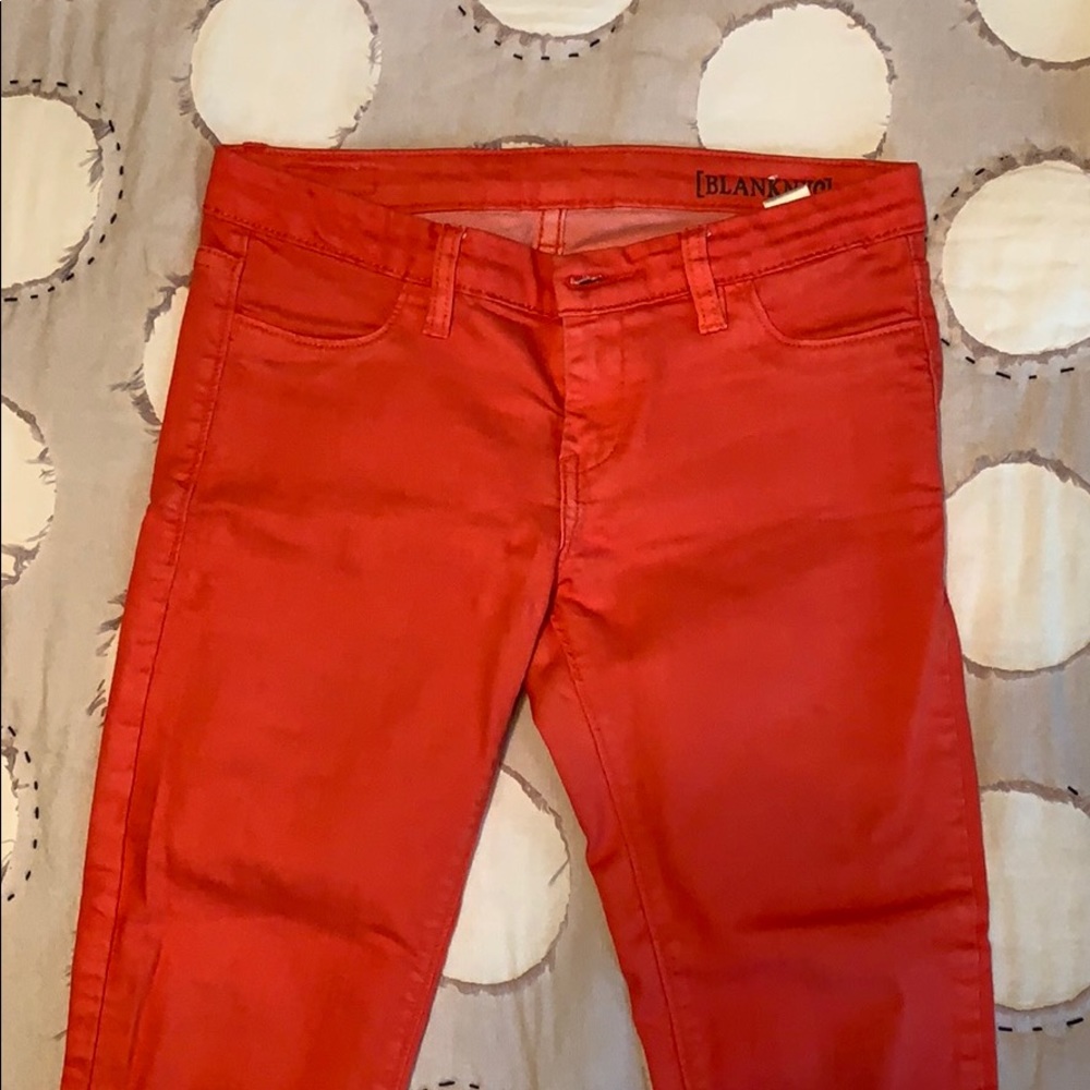 Blank NYC Red Jeans - size 26